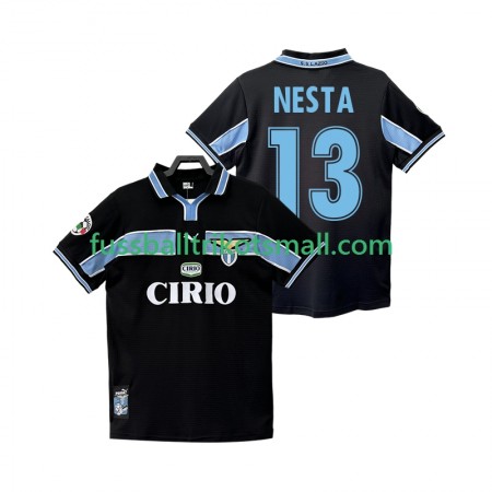 Fußballtrikots Lazio Rom NESTA 13 1999 Retro 1998 Kurzarm Auswärts-trikot kaufen